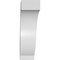 Ekena Millwork 5-in. W x 18-in. D x 18-in. H Baker Architectural Grade PVC Knee Brace BRCP05X18X18BKR - alternate 5